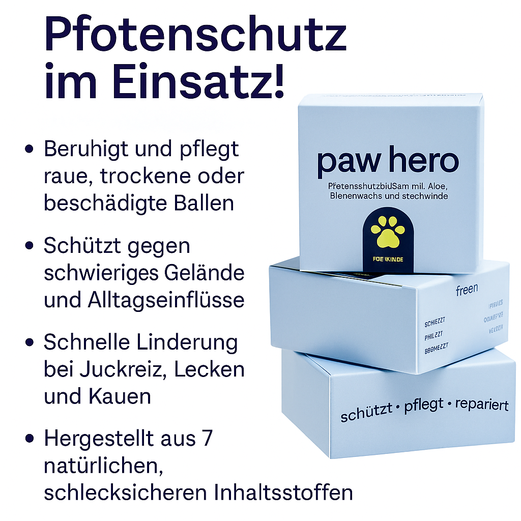 Creampet - Paw hero Pfotenschutz für Asphalt & Hitze Balsam