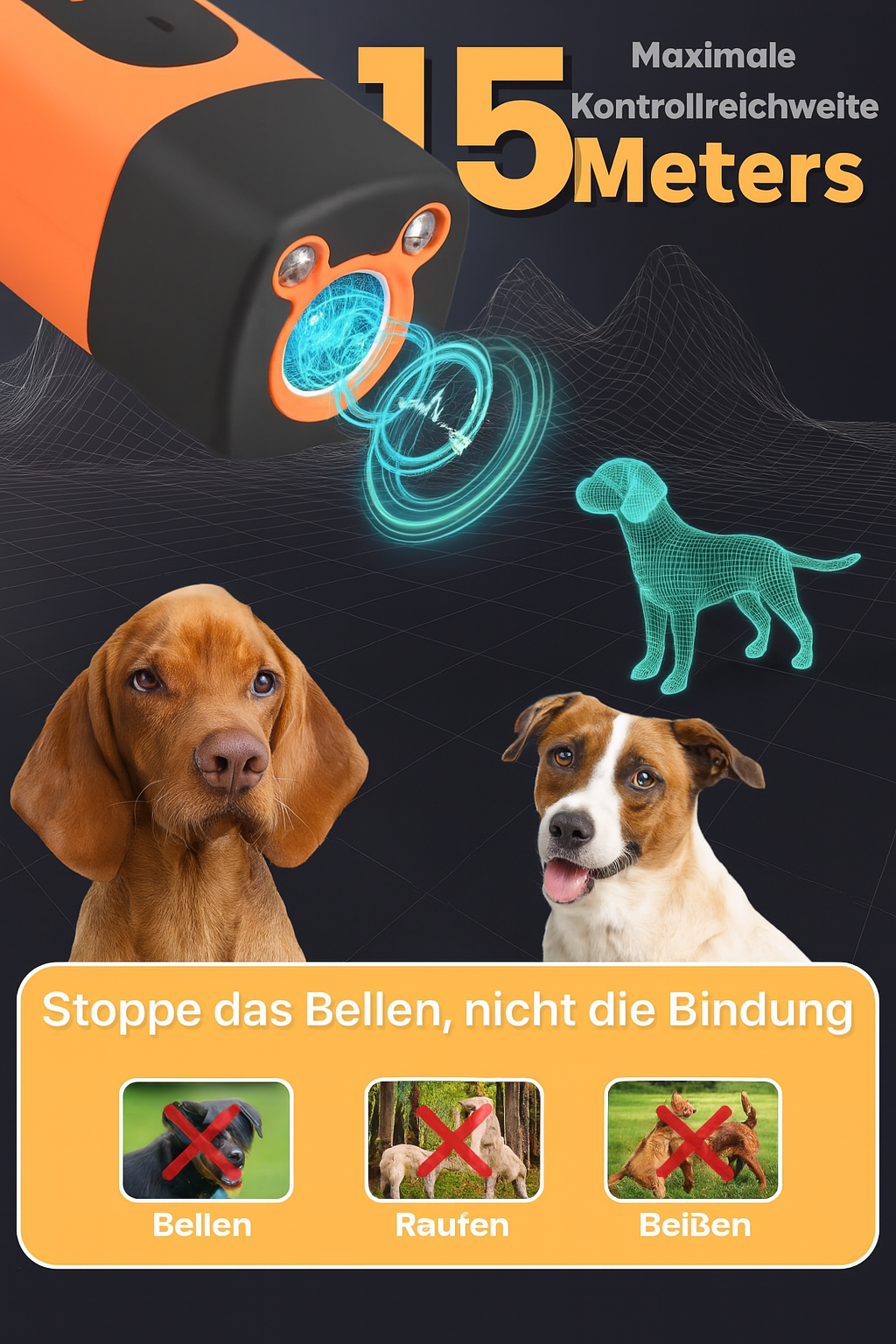 SilencePet – Sanftes Ultraschall-Training für ein entspanntes Zuhause
