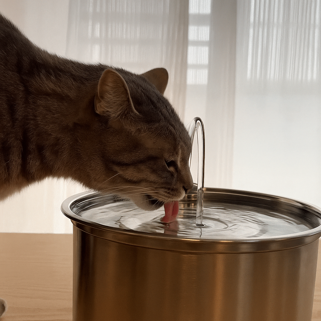 Dispenserpet - Trinkbrunnen für Katzen