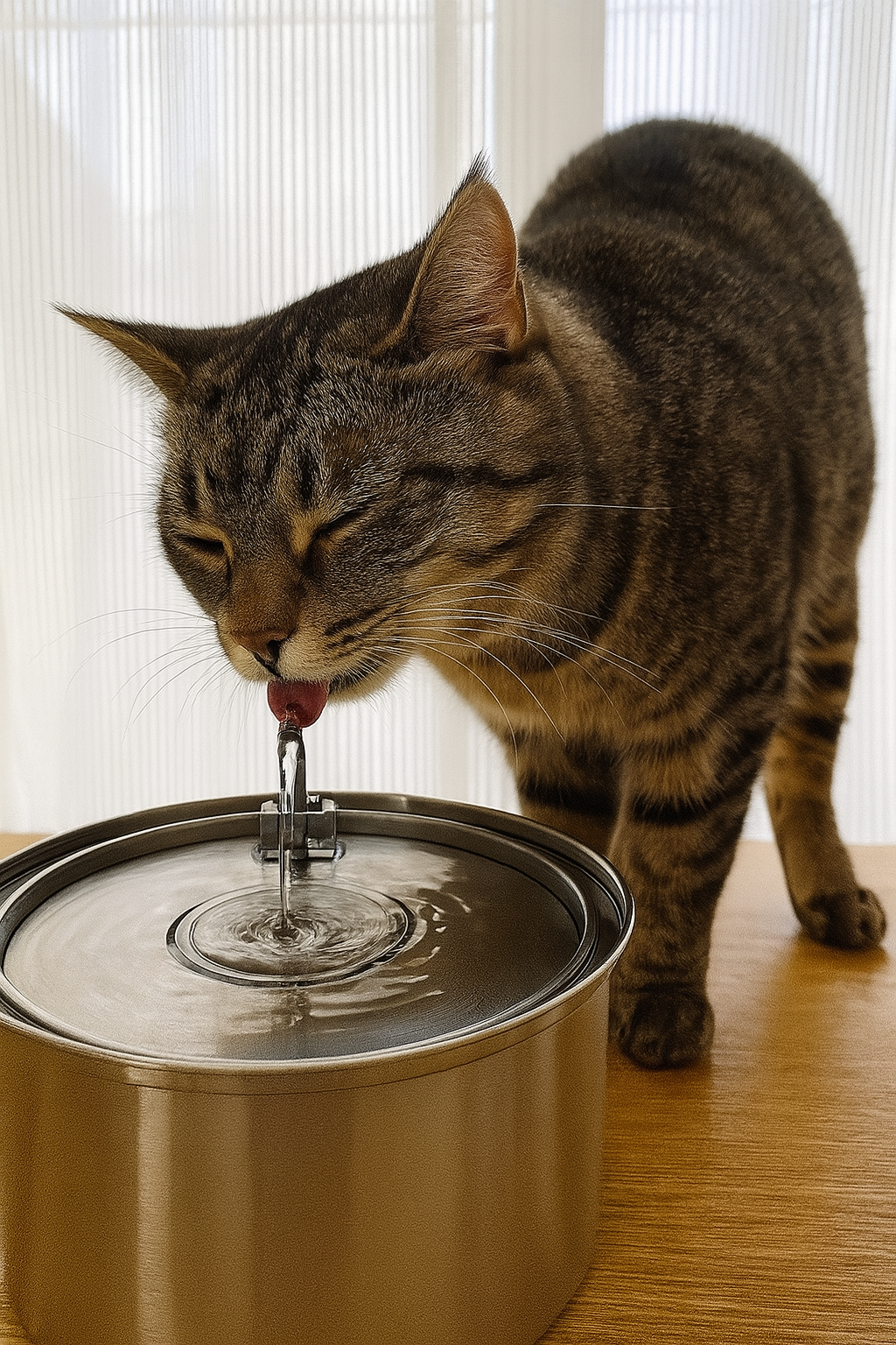 Dispenserpet - Trinkbrunnen für Katzen